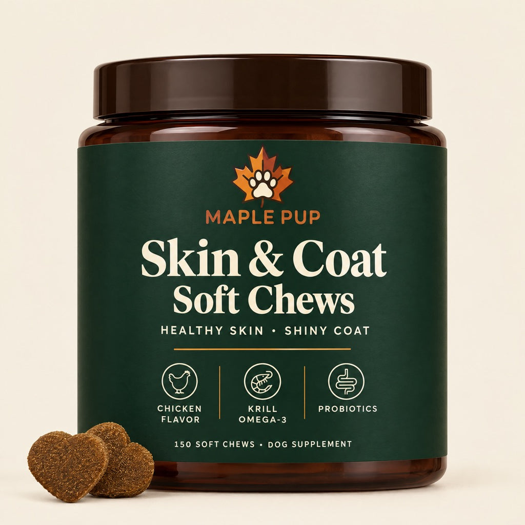 Maple Pup Skin & Coat Soft Chews, 150 chews