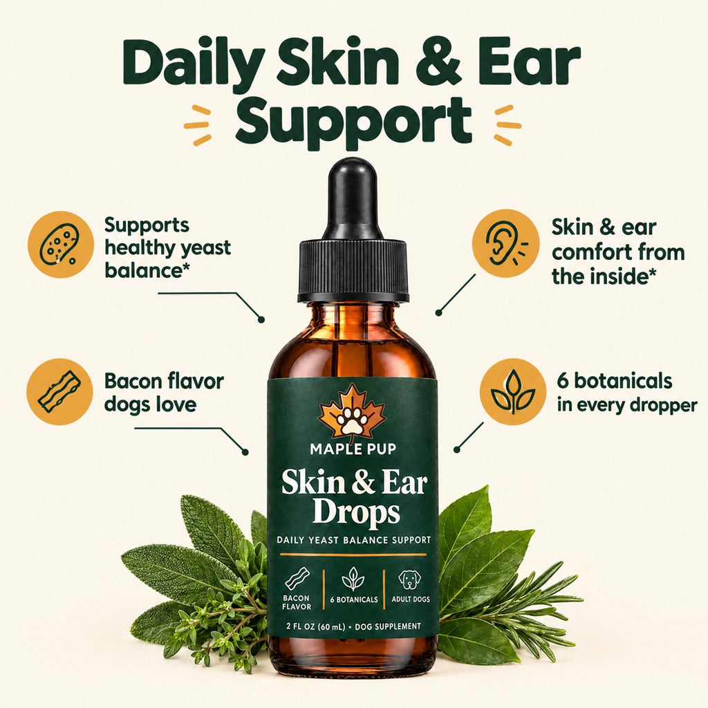 Daily skin and ear support benefits