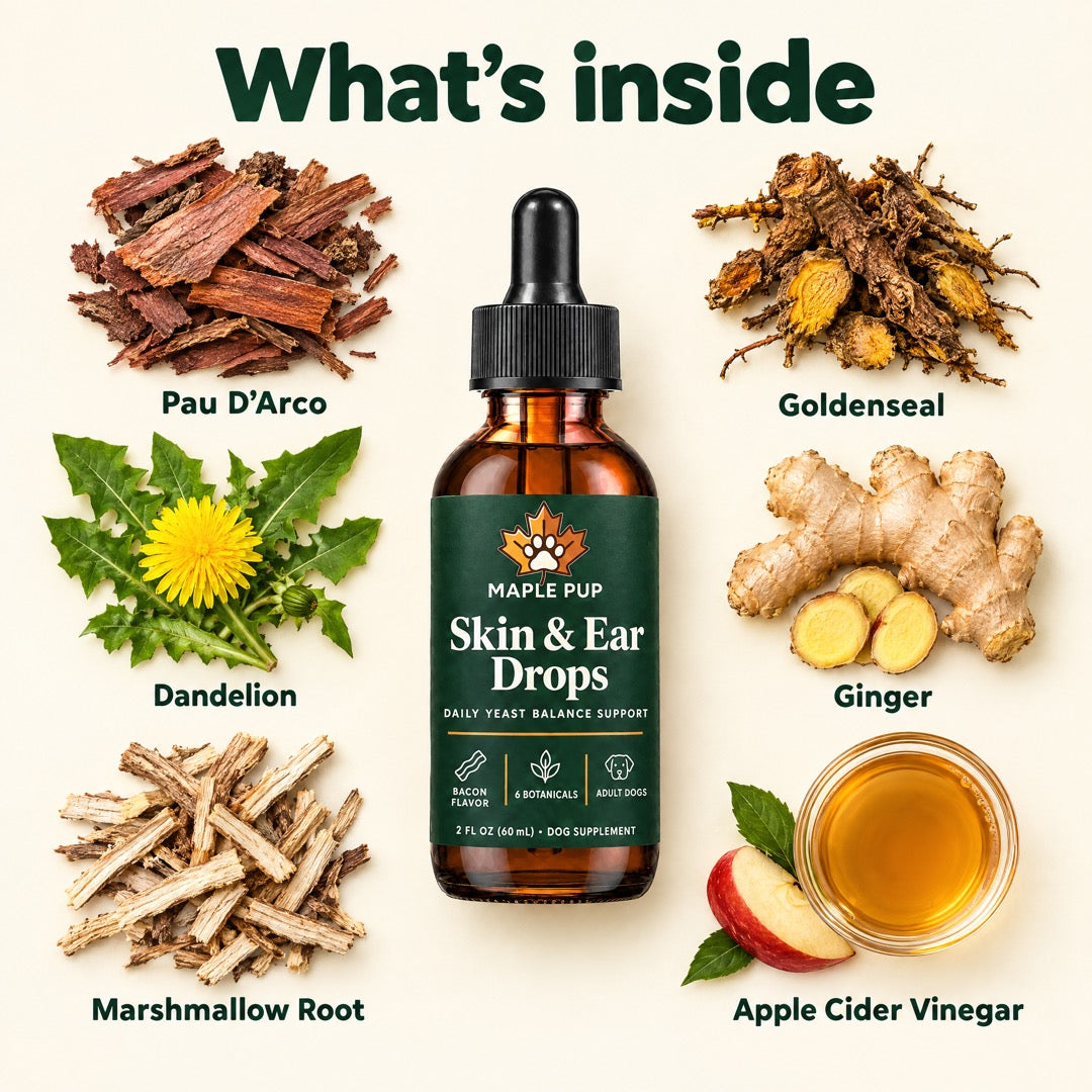 The six botanicals inside